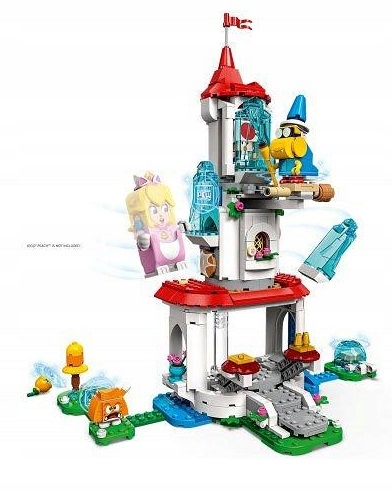 LEGO Super Mario Cat Peach i Lodowa wieża 71407 Wiek dziecka 8 lat +