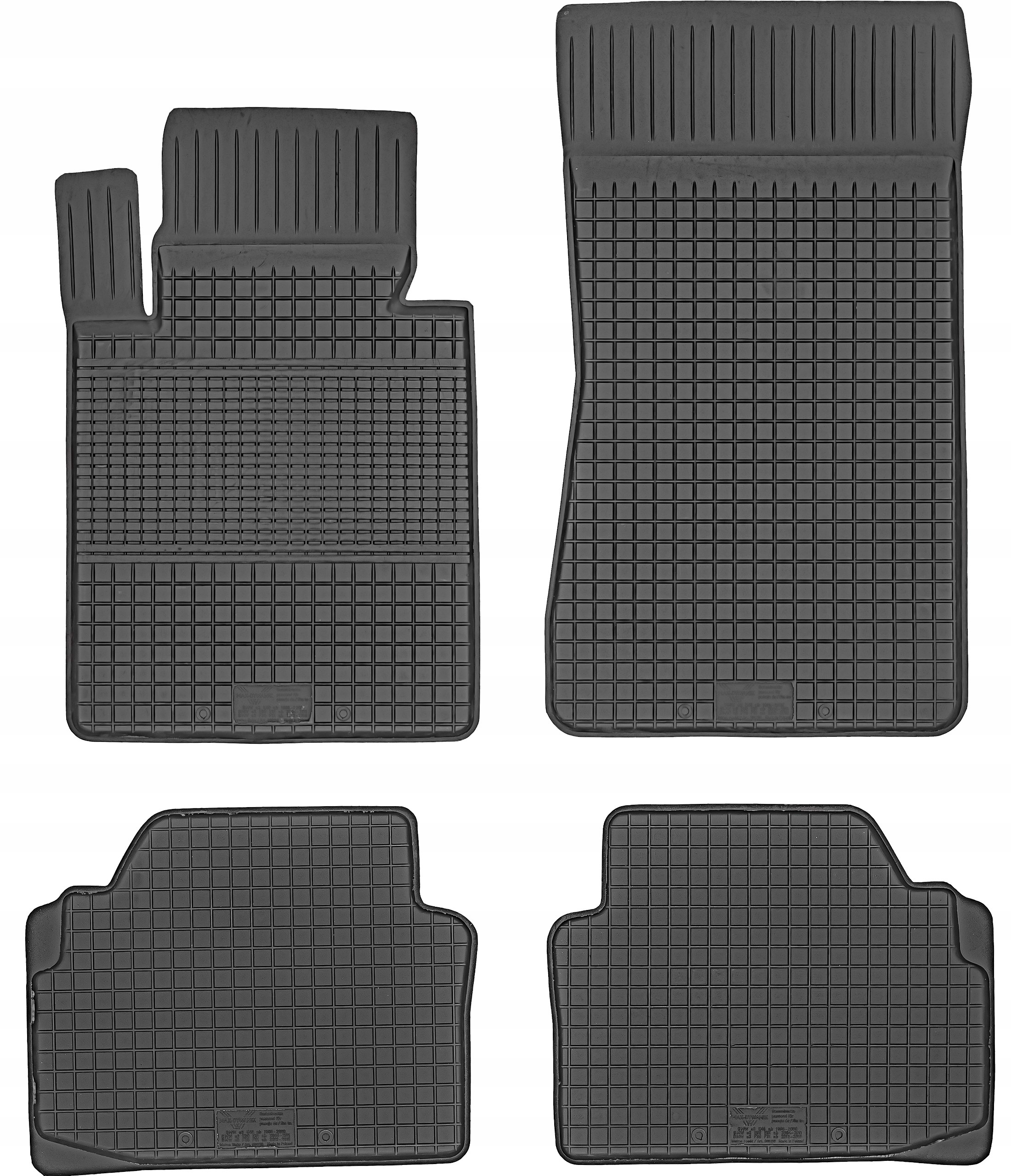 

Bmw 3 F30 F31 2012-2018 Dywaniki gumowe