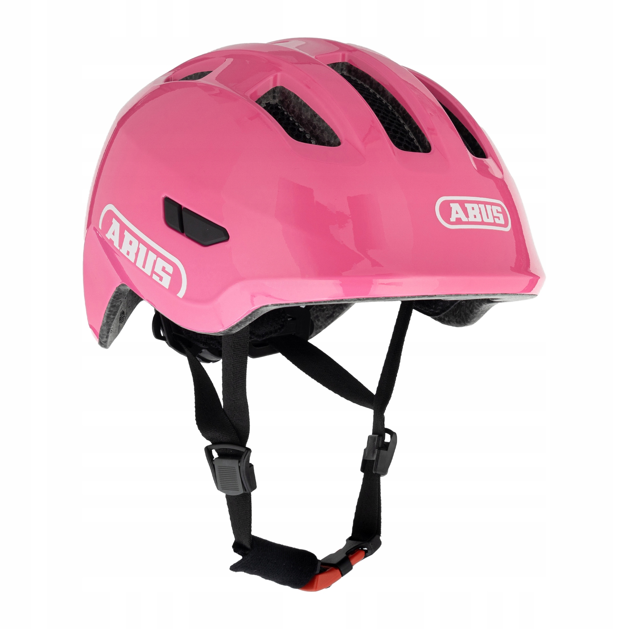 Dětská cyklistická přilba Abus Smiley 3.0 shiny pink 50-55 cm (M)