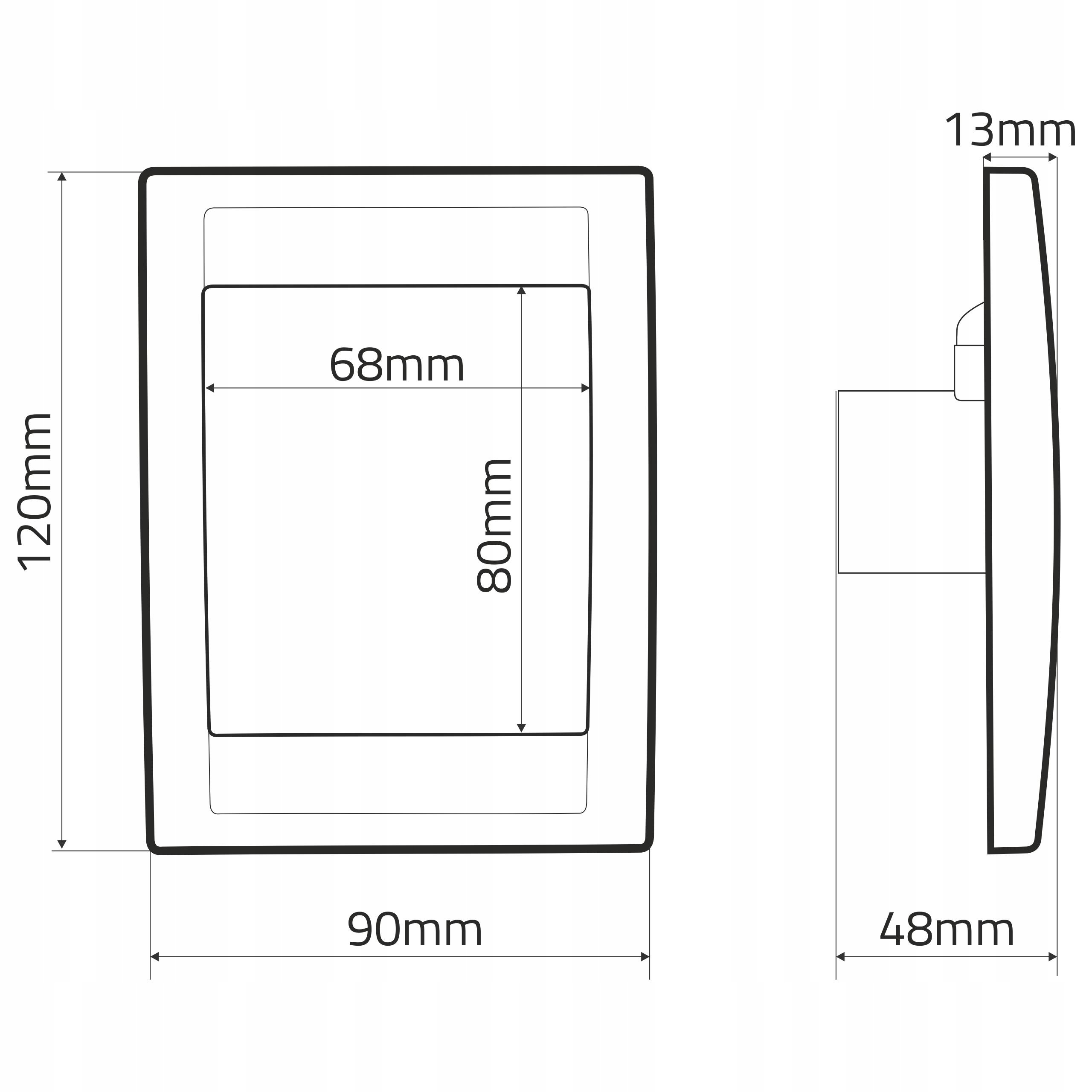 ODKURZACZ CENTRALNY gniazdo ssące AV DECO CZARNE Kod producenta 05-08-020