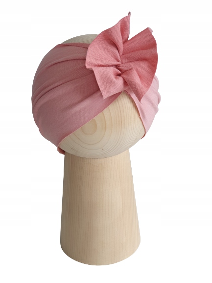 

Opaska Turban Półturban Brudny Róż 40-43cm