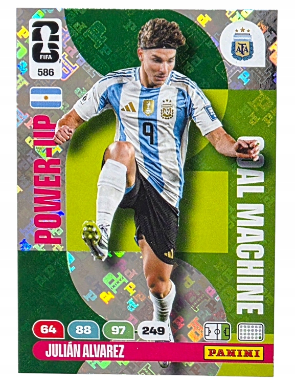 Fifa World Cup 2026 Power-up Goal Machine 586 Julian Alvarez Argentyna