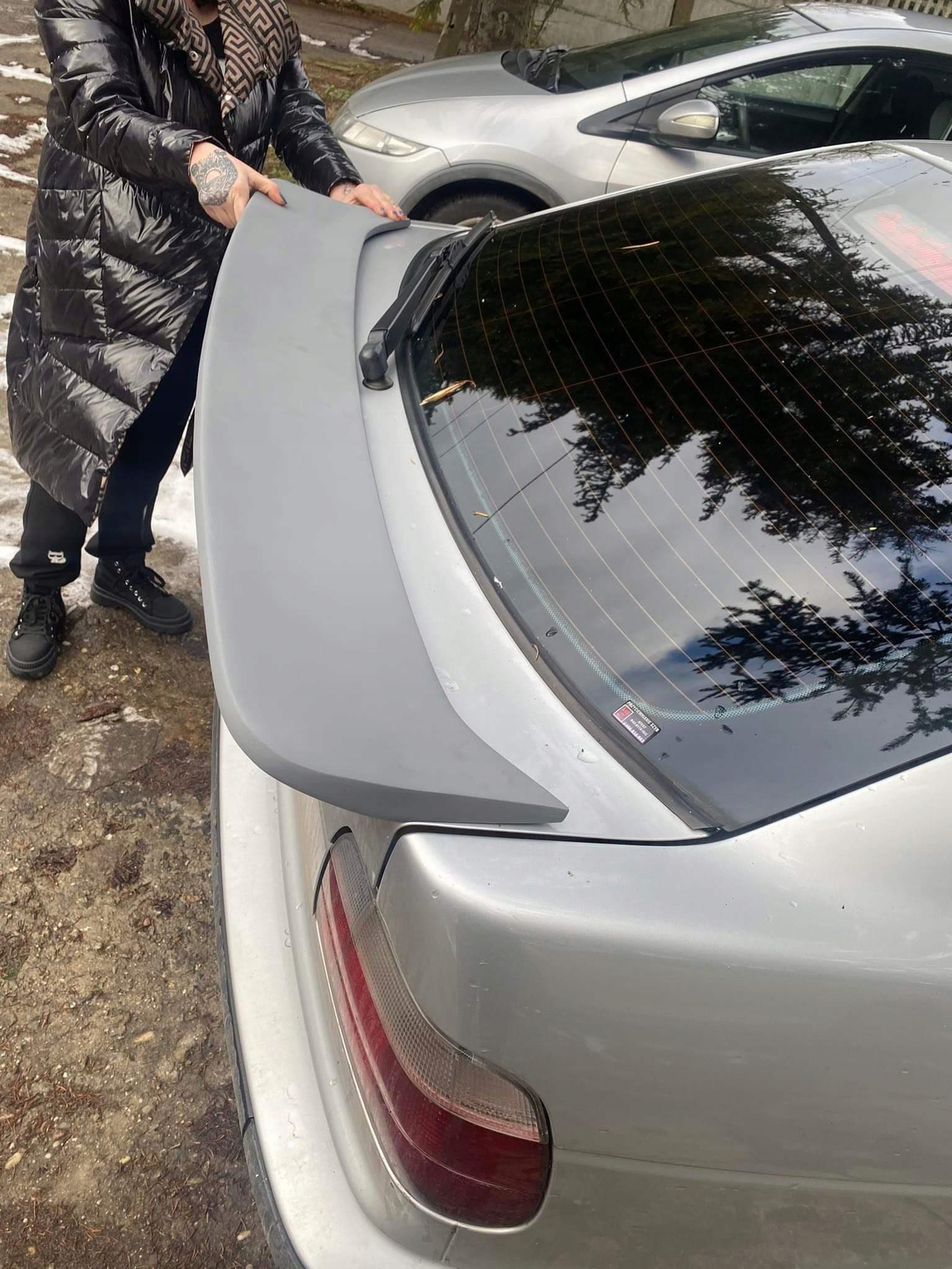 SPOILER BAGAŻNIKA BMW E36 COMPACT SPOILER DRAGWING NOWY PODKŁAD