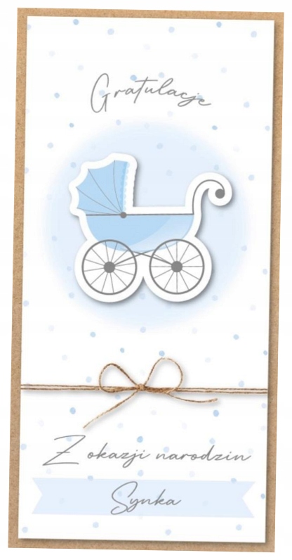 Karnet Narodziny chłopca