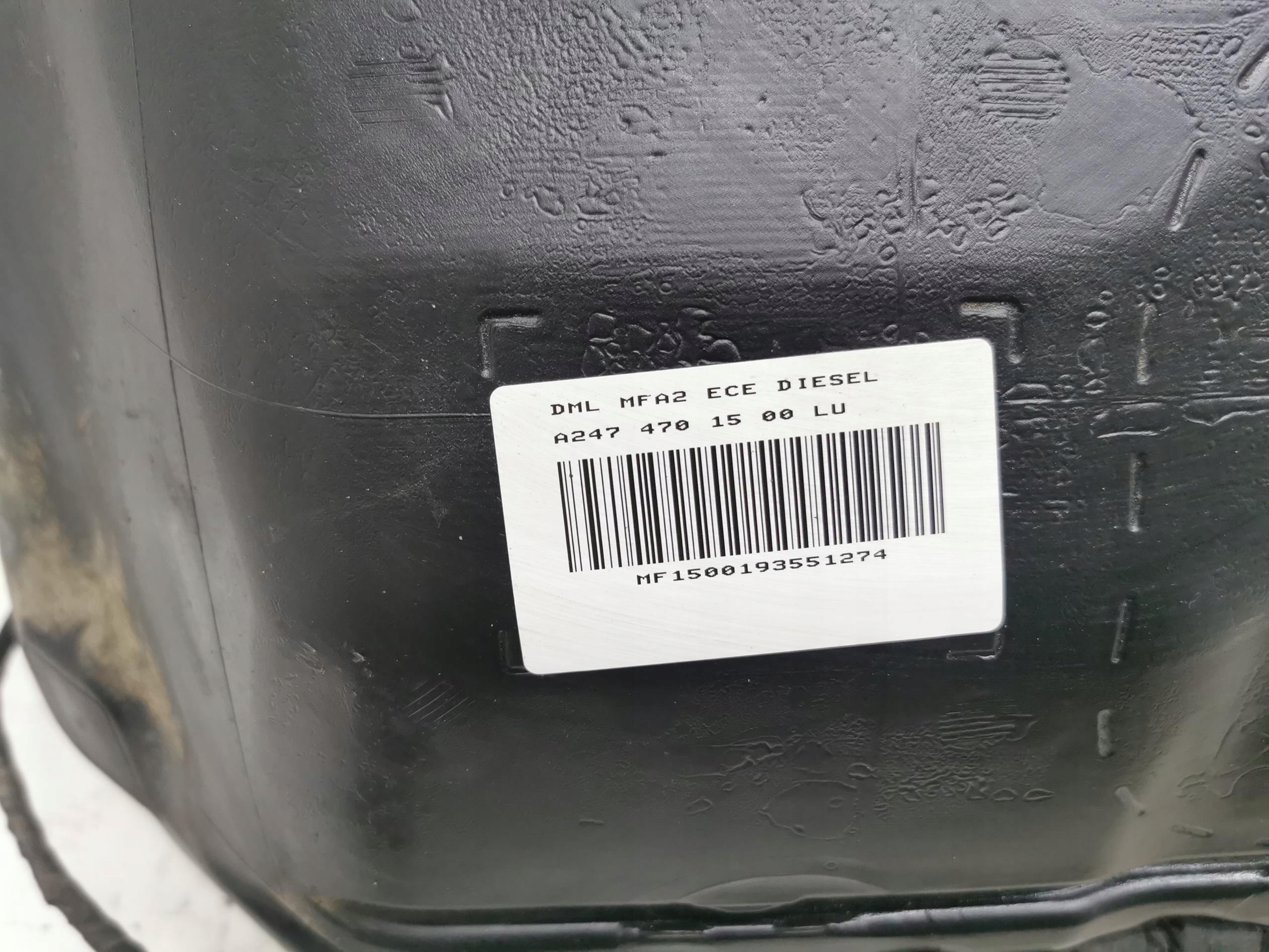 tank MERCEDES A-KLASA W177 A2474701500