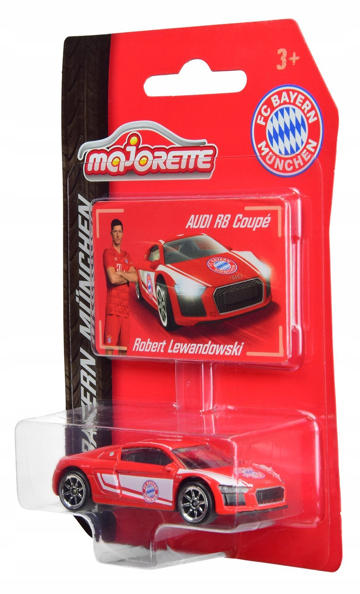 SAMOCHÓD WYŚCIGOWY AUDI R8 ROBERT LEWANDOWSKI Model Audi R8 Coupé