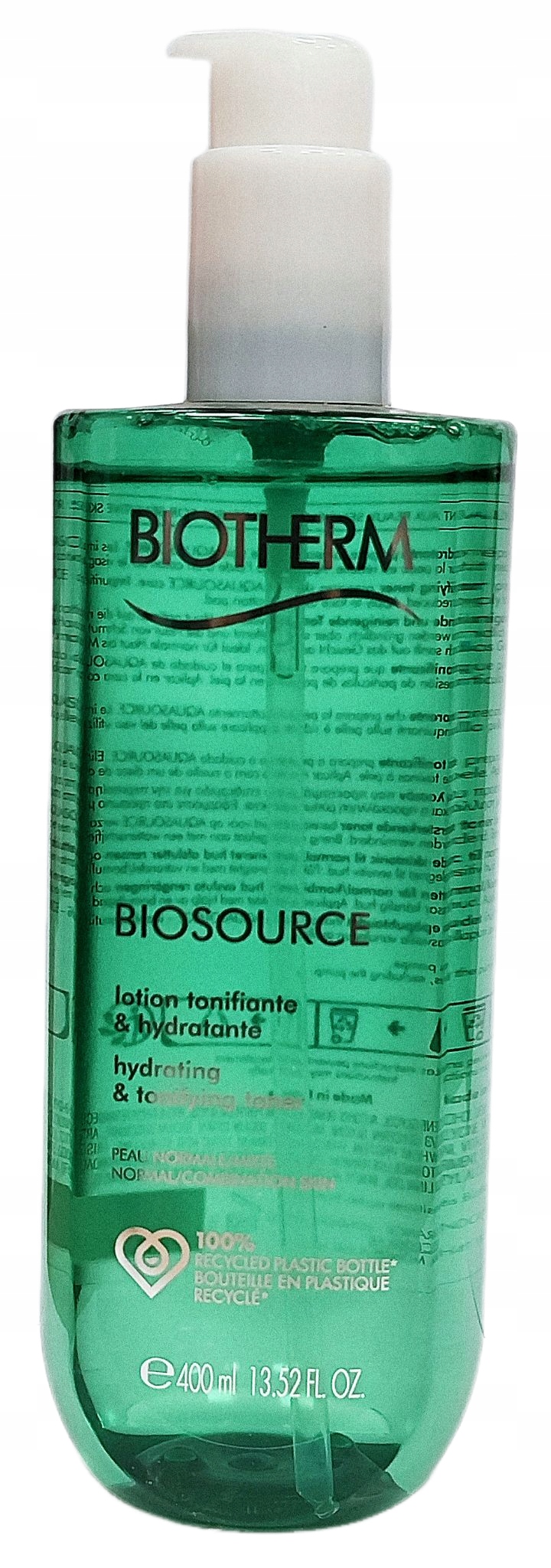 Biotherm Biosource Hydrating&tonifying Toner Normal/combin. Skin 400ML