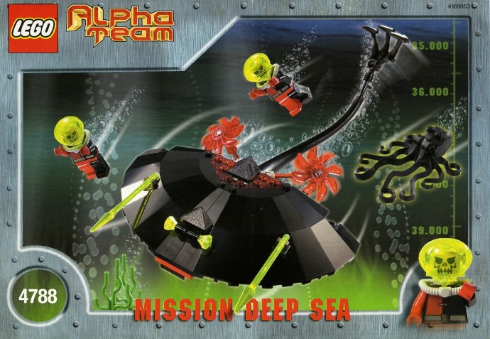 nový Lego City Alpha Team 4788 Ogel Mutant Ray Misb 2002