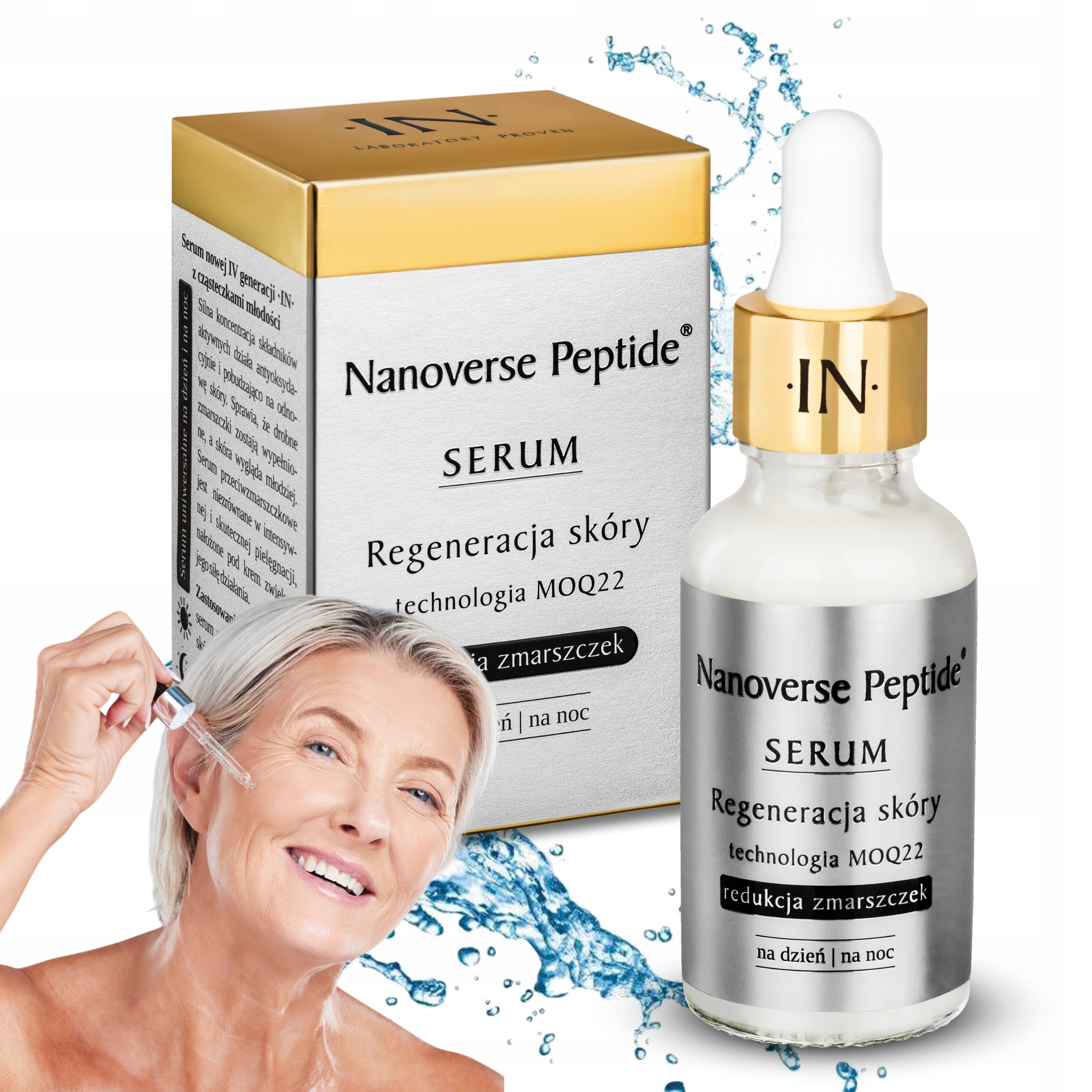 Sérum na obličej Nanoverse Peptide 30 ml Omlazující sérum na vrásky