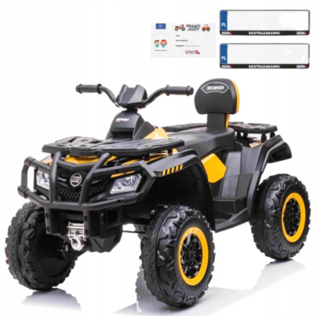 

Quad Na Akumulator Dla Dzieci Xt-speed 4x4 Żółty