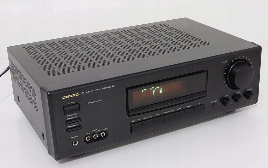 ONKYO A-RV410 ZNAKOMITY WZMACNIACZ STEREO ! Kolor czarny