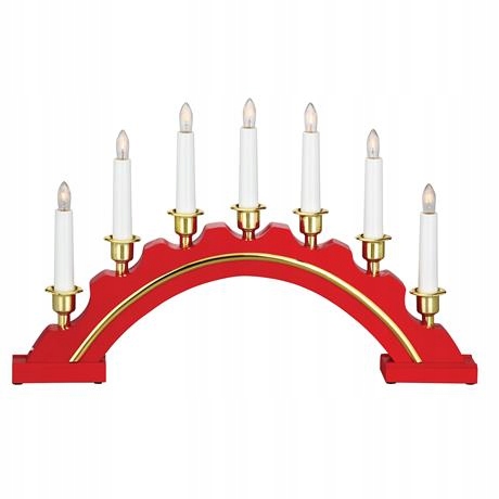 

Świecznik adwentowy Celine 700447 czerwony