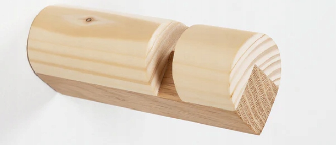 Nástěnný Držák Na Desku Wahu Balance Board 100% Dřevo, Skvělý Vzhled