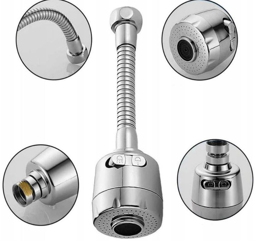 PRZEDŁUŻKA DO KRANU BATERII PERLATOR WYLEWKA CHROM REGULACJA PRZEPŁYWU WODY Kod producenta PRZEDŁUŻKA DO KRANU BATERII PERLATOR WYLEWKA