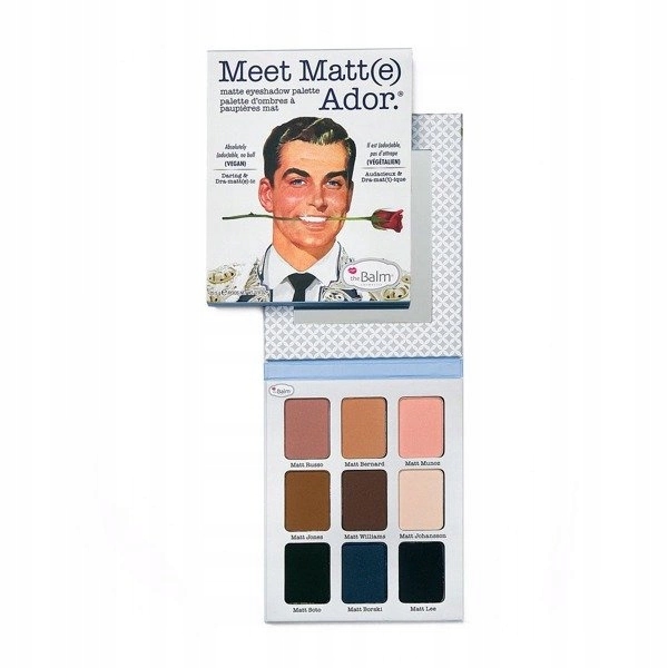The Balm Meet Matt(e) Ador paletka cieni 21,6g
