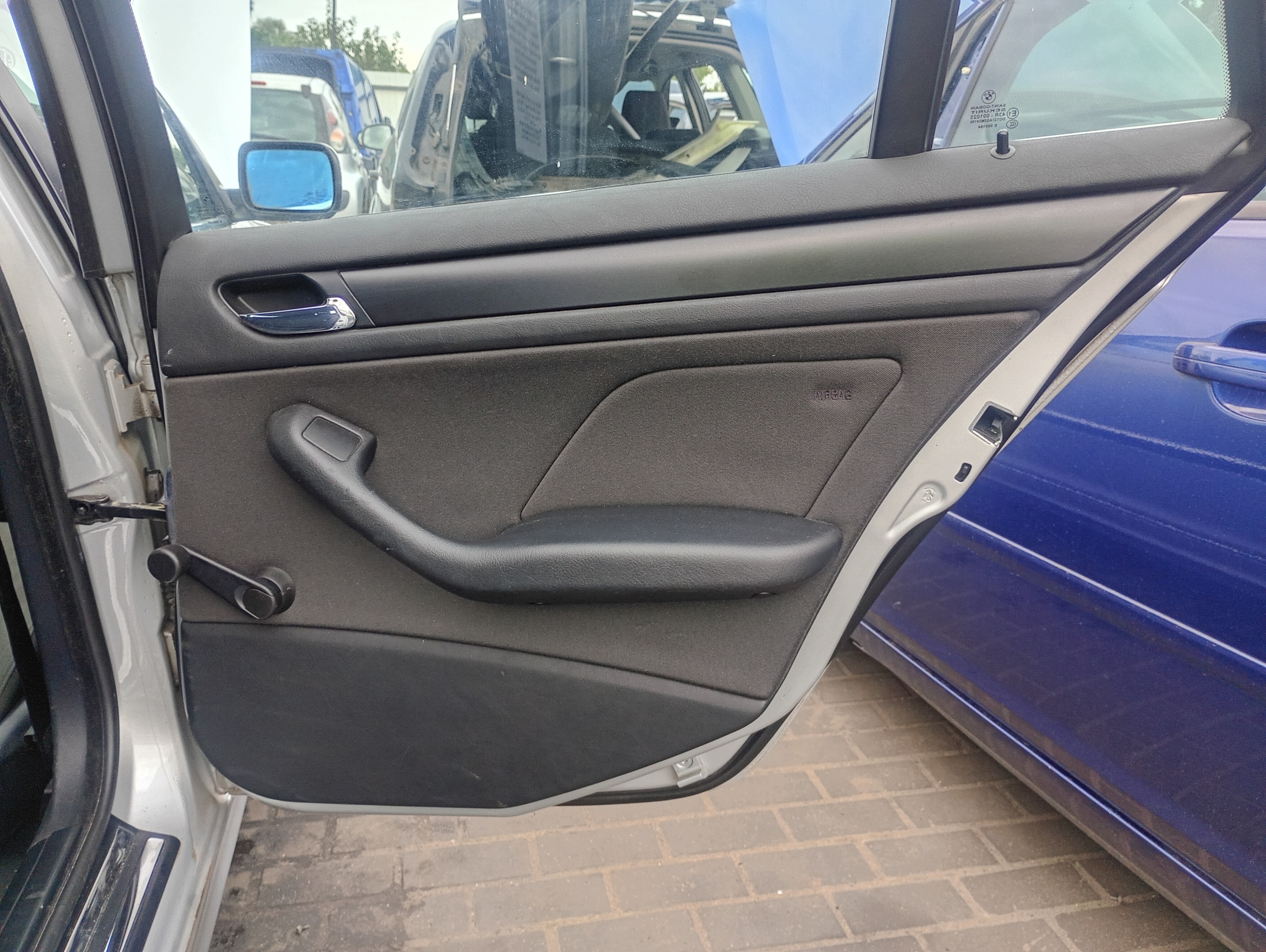 upholstery side right rear BMW E46 FL TOURING 01-05