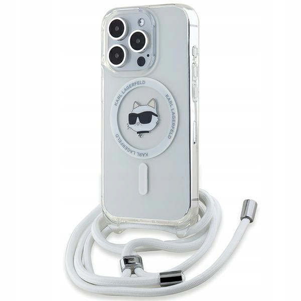 Pouzdro Karl Lagerfeld pro iPhone 14 Pro Max 6.7" hardcase transparentní
