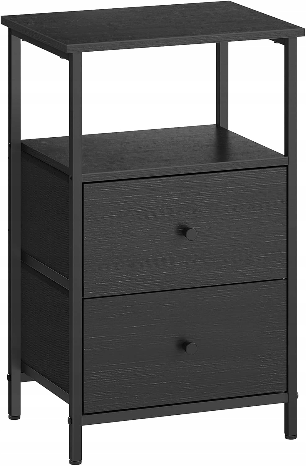 Stolek Vasagle obdélníkový 38 x 28 x 61 cm černý