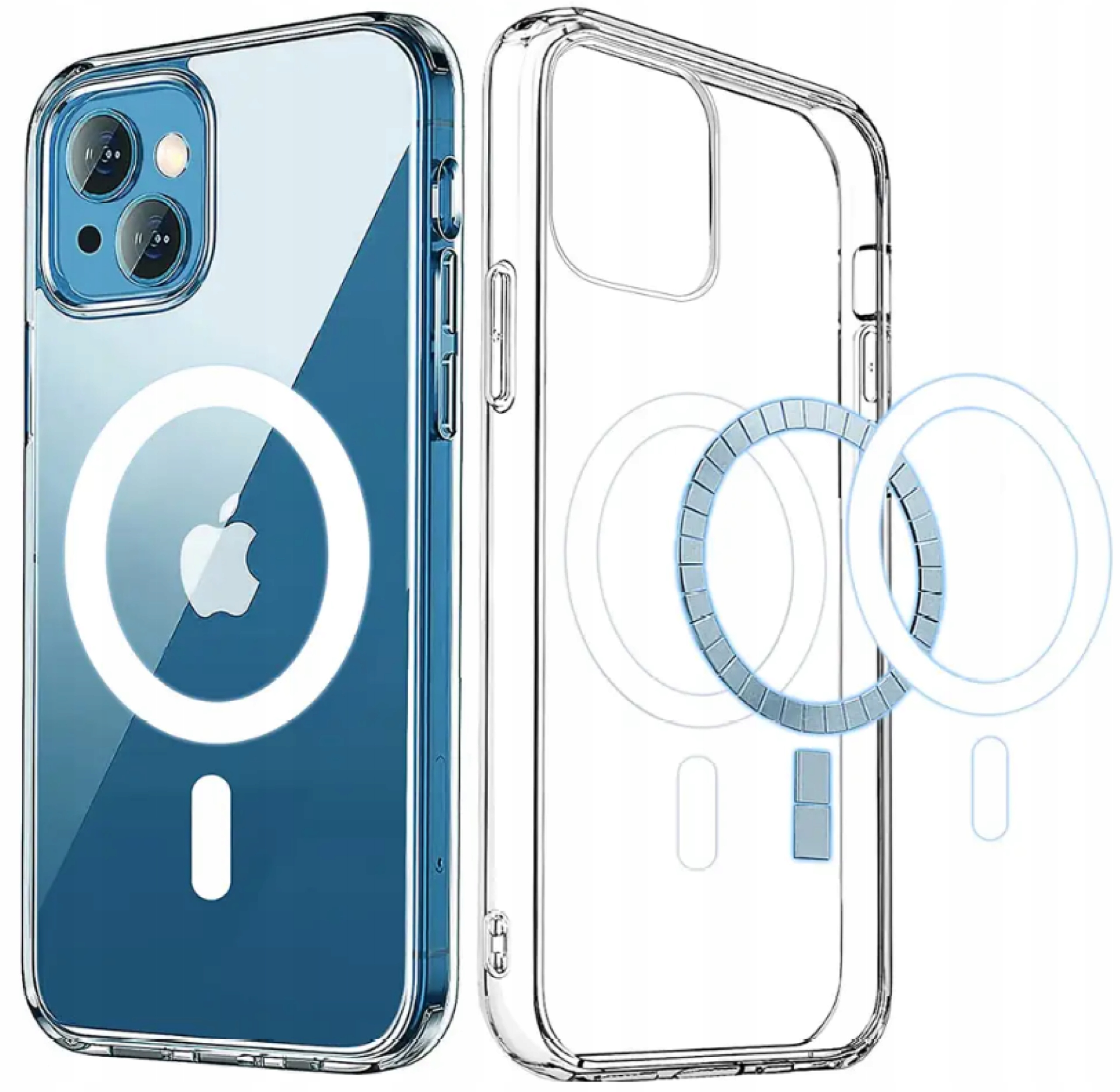 

Przezroczyste Etui Clear Case do iPhone 13 Magsafe