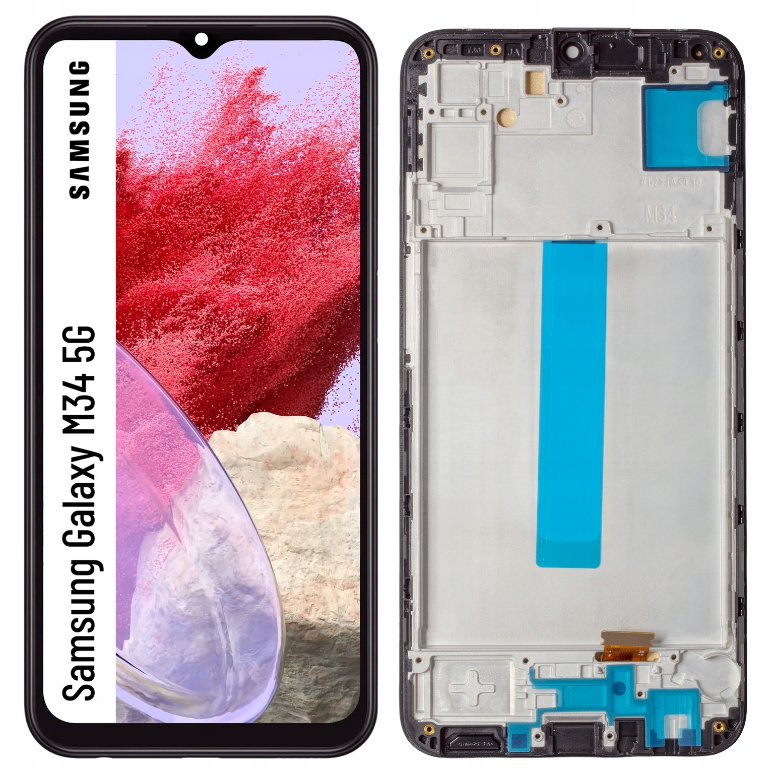 Displej pro Samsung Galaxy M34 5G LCD displej Incell Rámeček SM-M346B