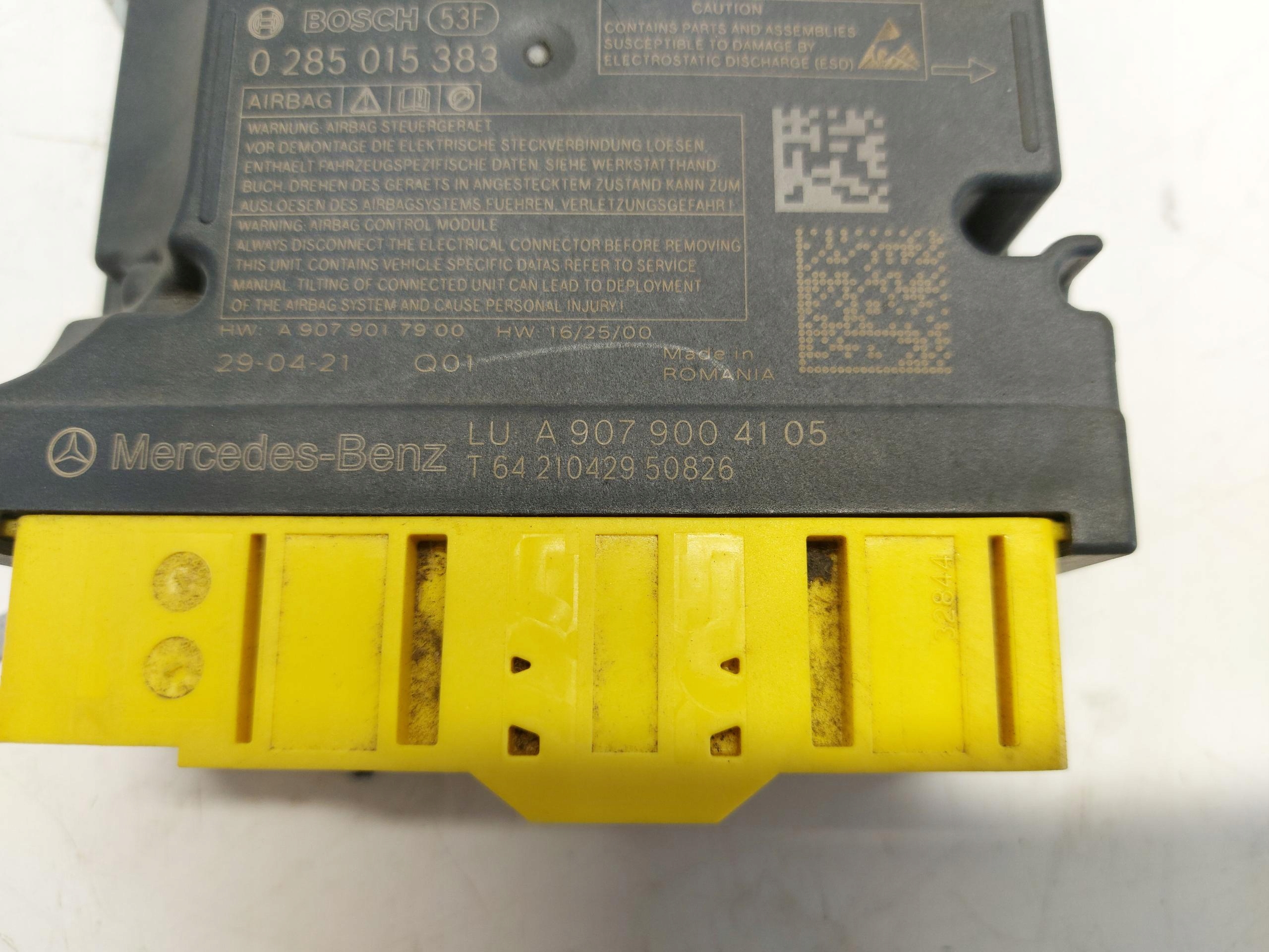 MERCEDES Sprinter W907 modulo Centralina airbag airbag A9079004105