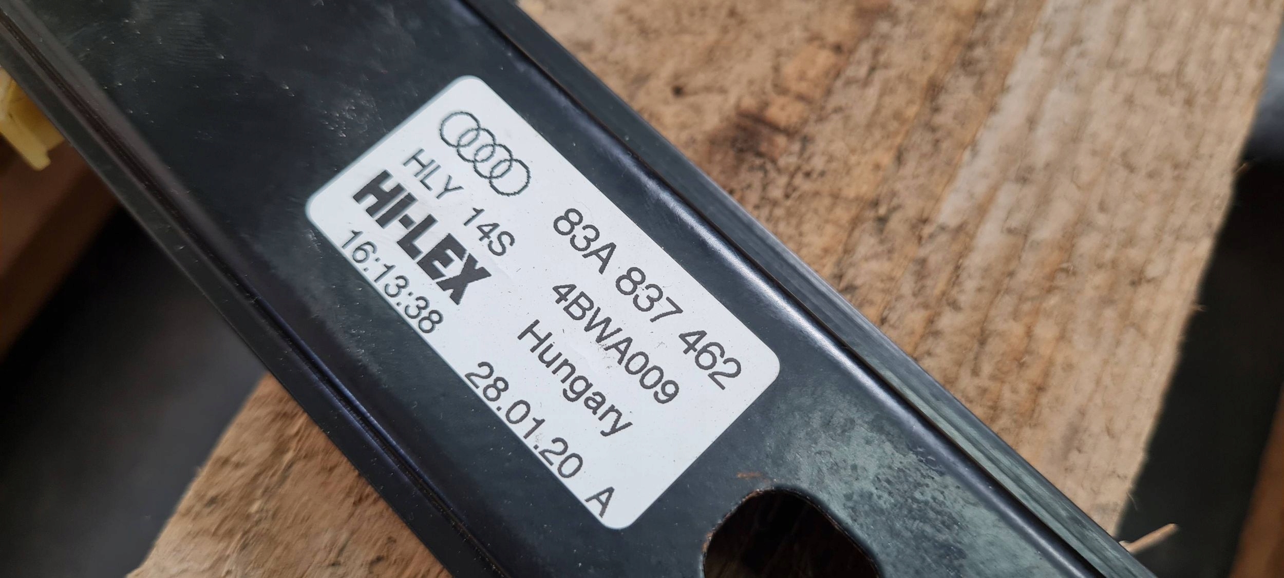Q3 83A mechanism window regulator right front 83A837462