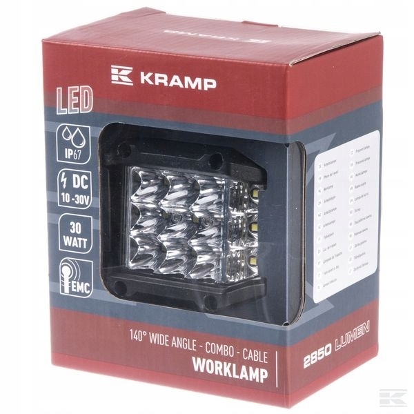 LAMPA HALOGEN ROBOCZY LED COMBO 30W 2850 lm KRAMP Part manufacturer other