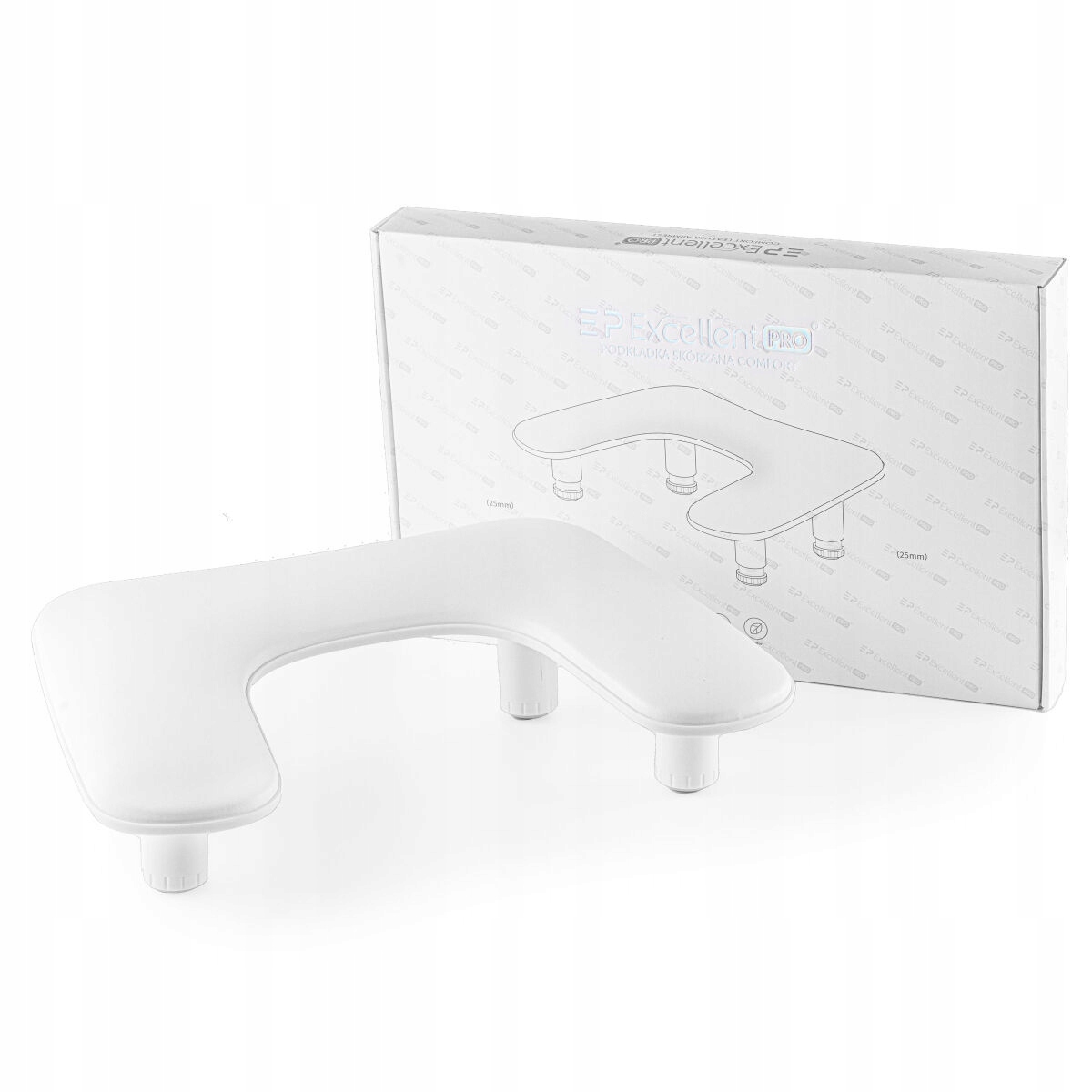 Podkładka Pod Dłonie Excellent Pro Podpórka Manicure Ergonomiczna Regulacja
