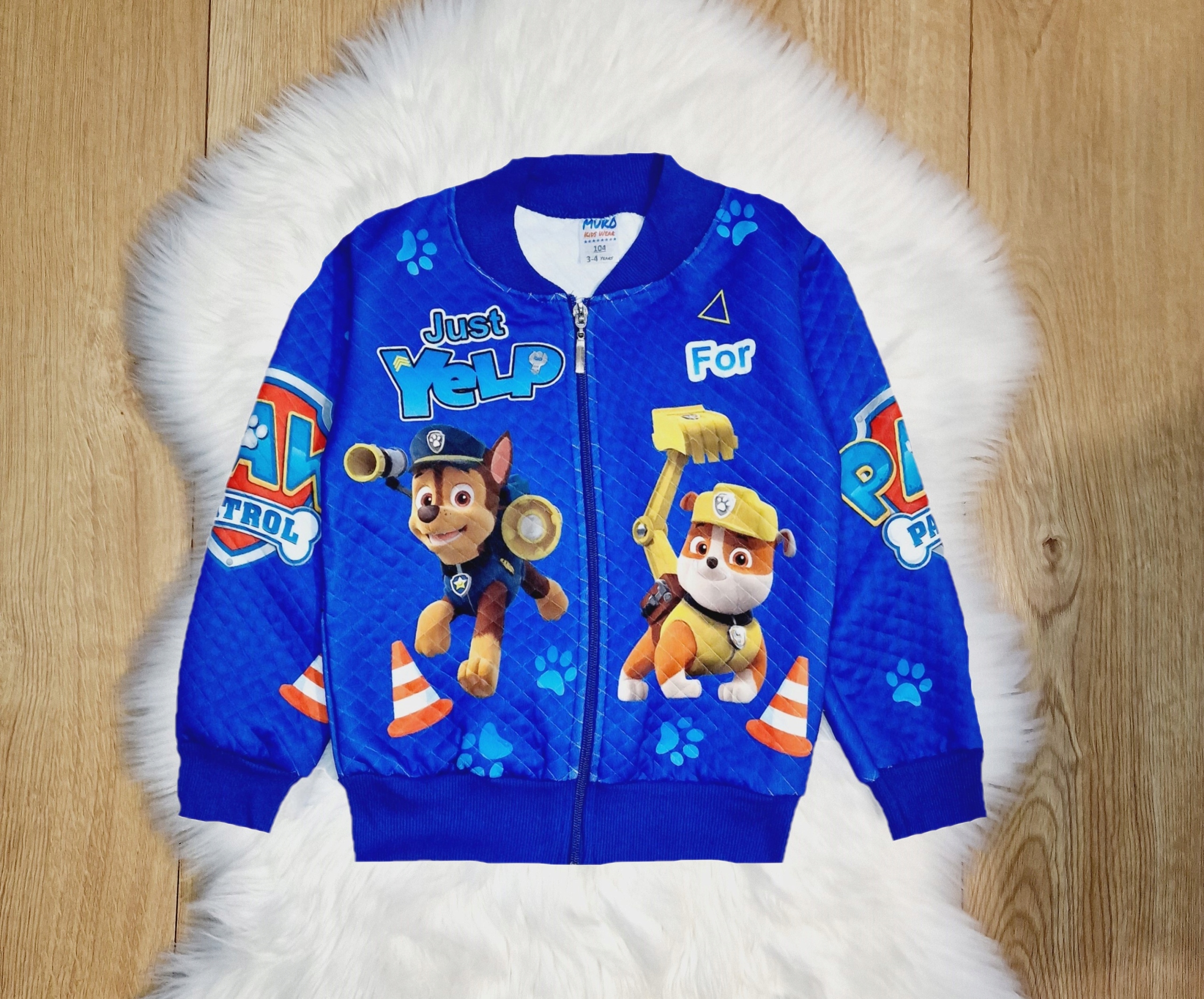 BLUZA chłopieca 116 PSI PATROL NIEBIESKA BOMBERKA NA ZAMEK DRESOWA CHASE Marka Inna marka