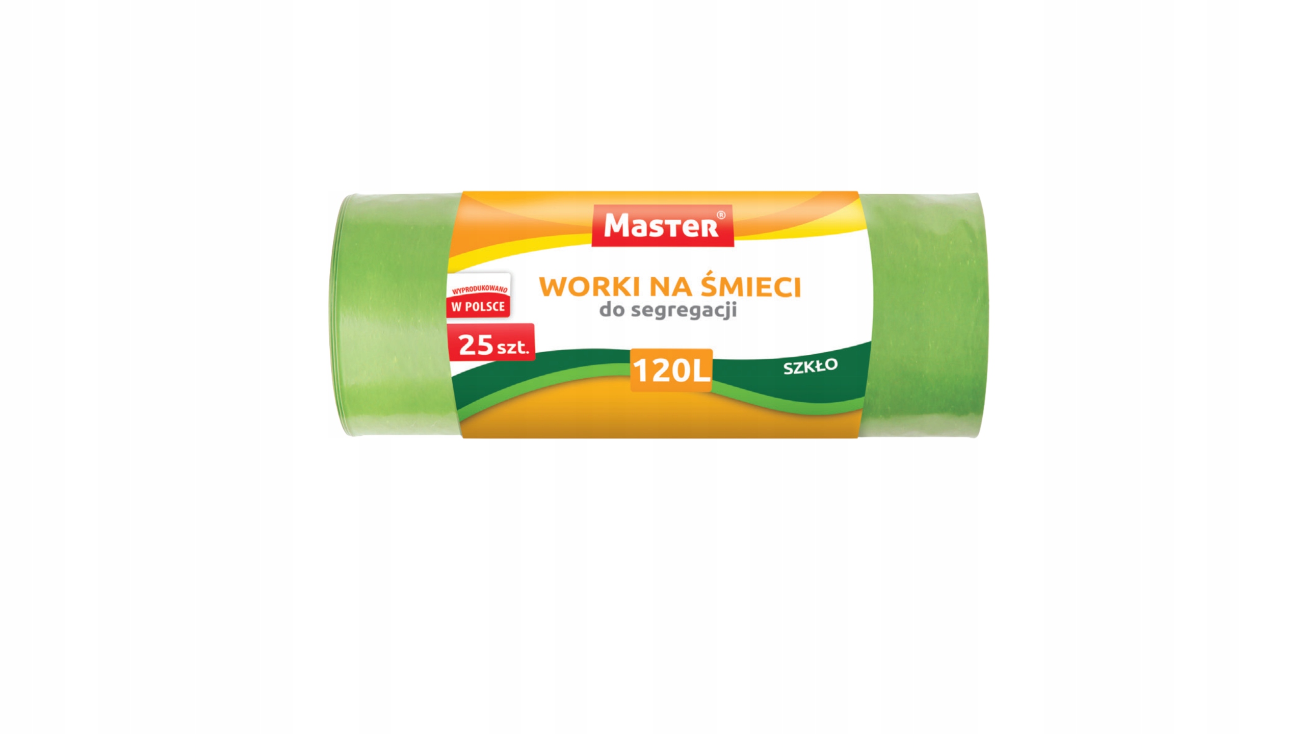 Levně 4X Master Pytle na odpadky zelené, Ldpe, 120L A’25 S228