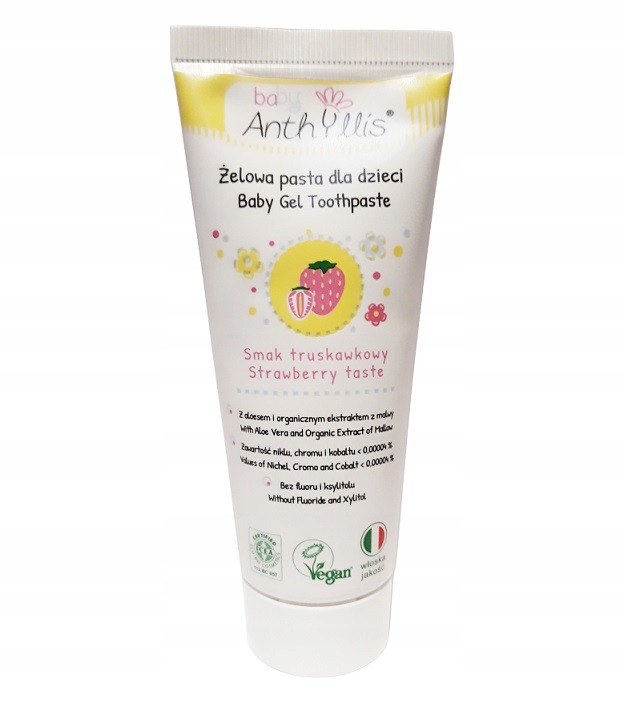 

Bio Cert Pasta Do Zębów Dla Dzieci Baby Anthyllis