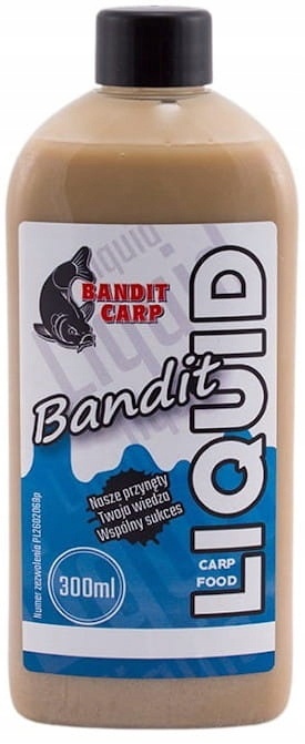 Bandit Carp Liquid Dodatek 300ml Halibut