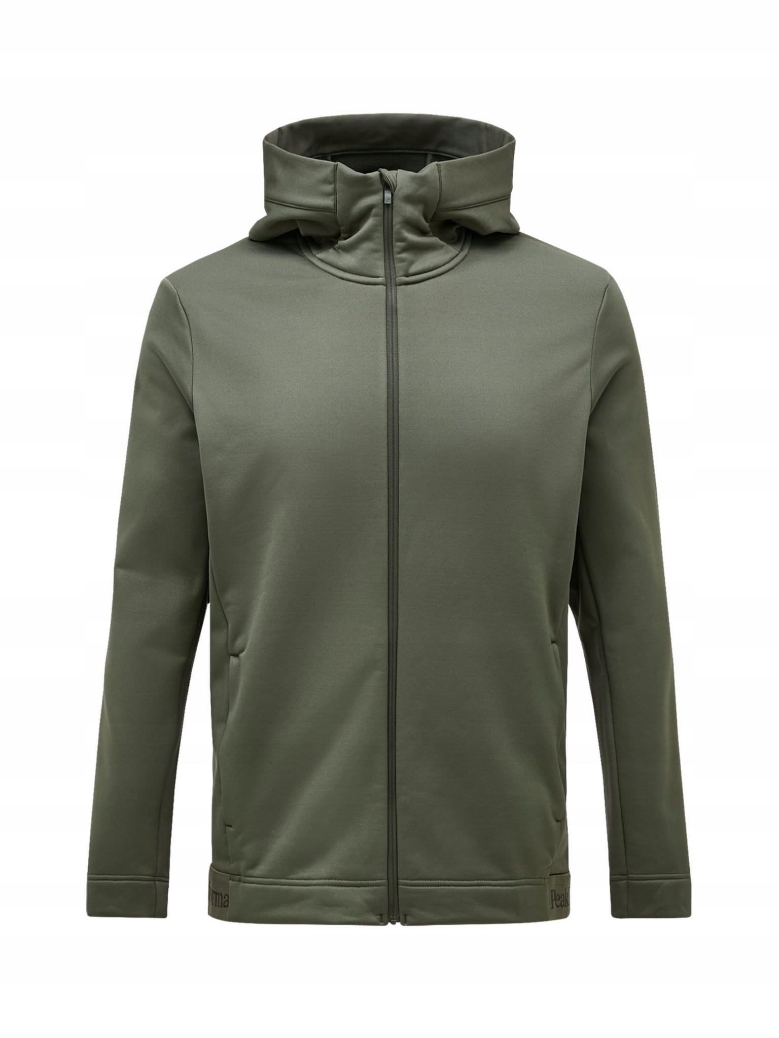Mikina Peak Performance Rider Tech Zip Hood zelená 24/25 XL