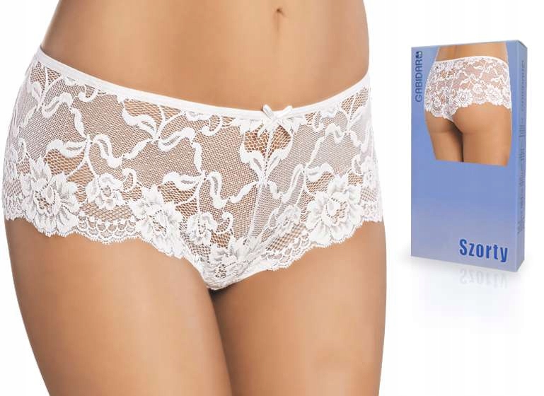 

Szorty damskie Gabidar 144 Bawełna , Białe , S