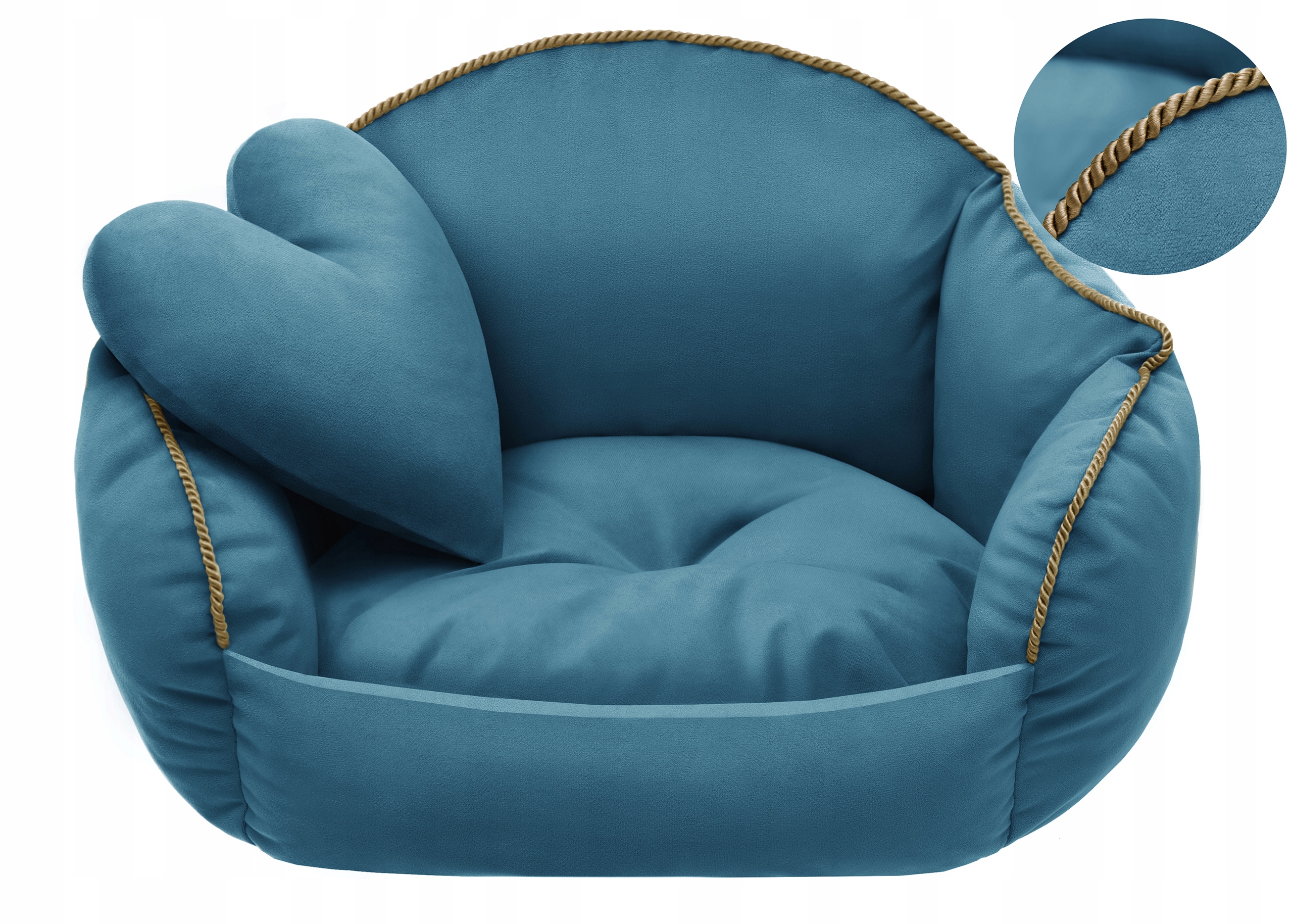 Levně Pelíšek Pro Psa Kočku 57x47 Velur Výrobce