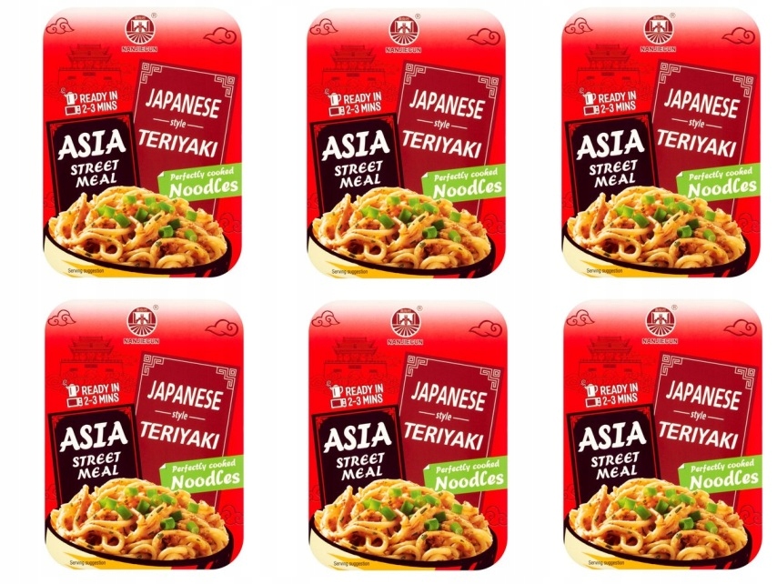 Levně 6x 270g Nanjiecun Japanese Style Teriyaki Instantní jídlo Karton