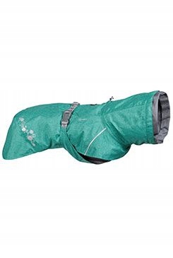 Levně Obleček Hurtta Monsoon coat II Eco paví zeleň 70