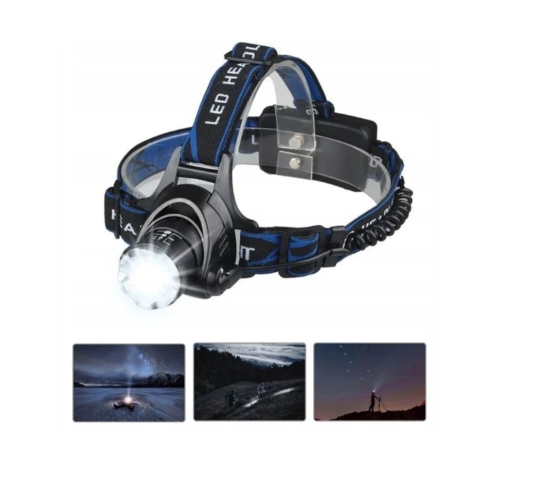 MOCNA LATARKA CZOŁOWA LED ZOOM XM-L T6 LAMPKA NA GŁOWĘ REFLEKTOR CZOŁÓWKA Marka Cree