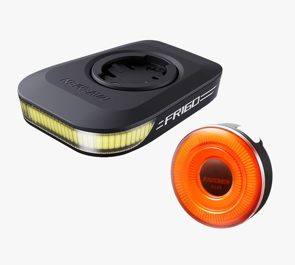 Ravemen Sada cyklistických světel LS03 (FR160 CL05)