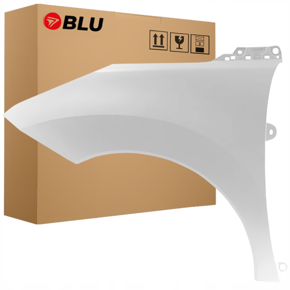 Blu Blatník Peugeot 3008 Ezr levý stříbrný 09-16 přední ArcticSteel