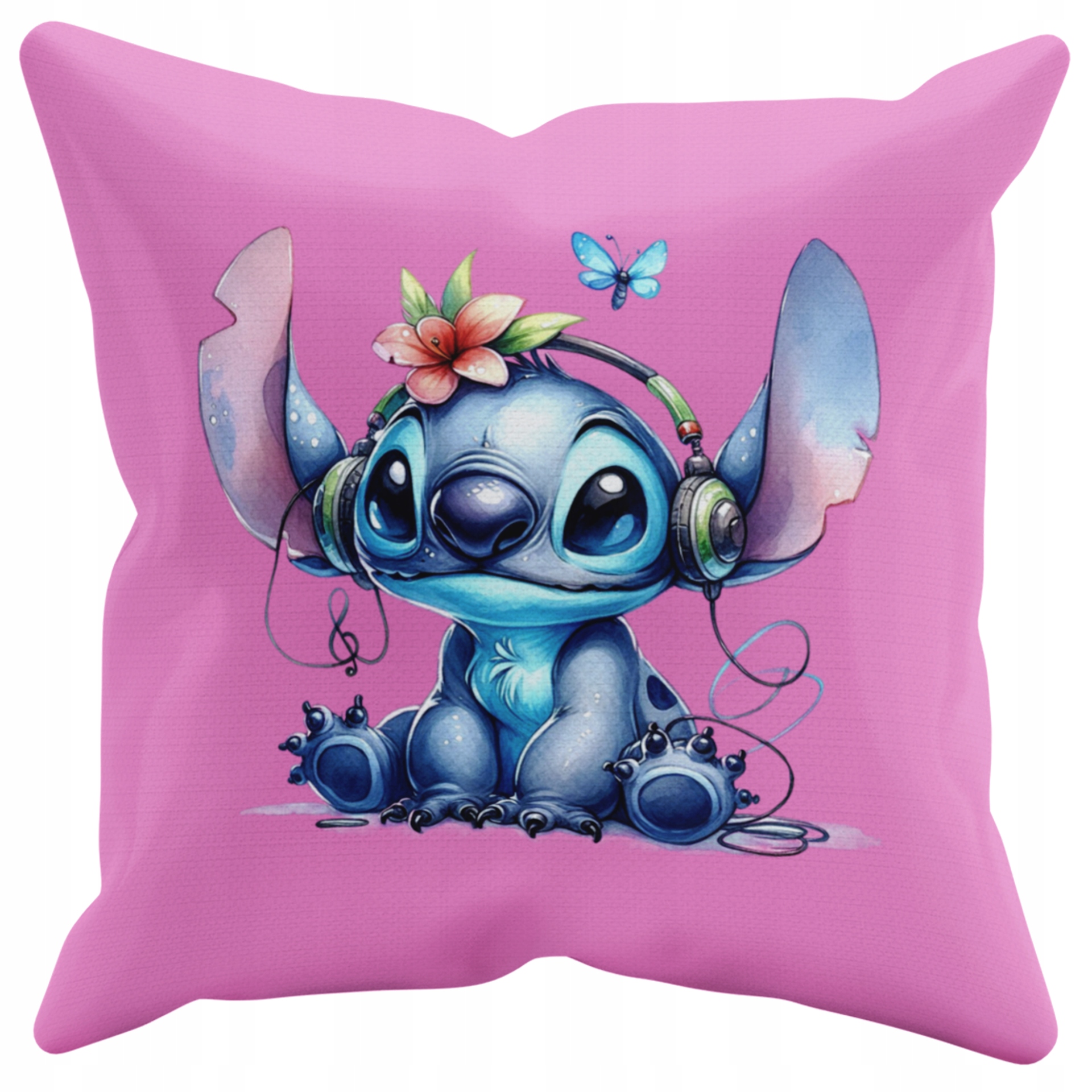 POSZEWKA NA PODUSZKĘ JAŚKA DO PRZEDSZKOLA STICZ SŁODZIAK + IMIĘ GRATIS Kolor dominujący odcienie różu