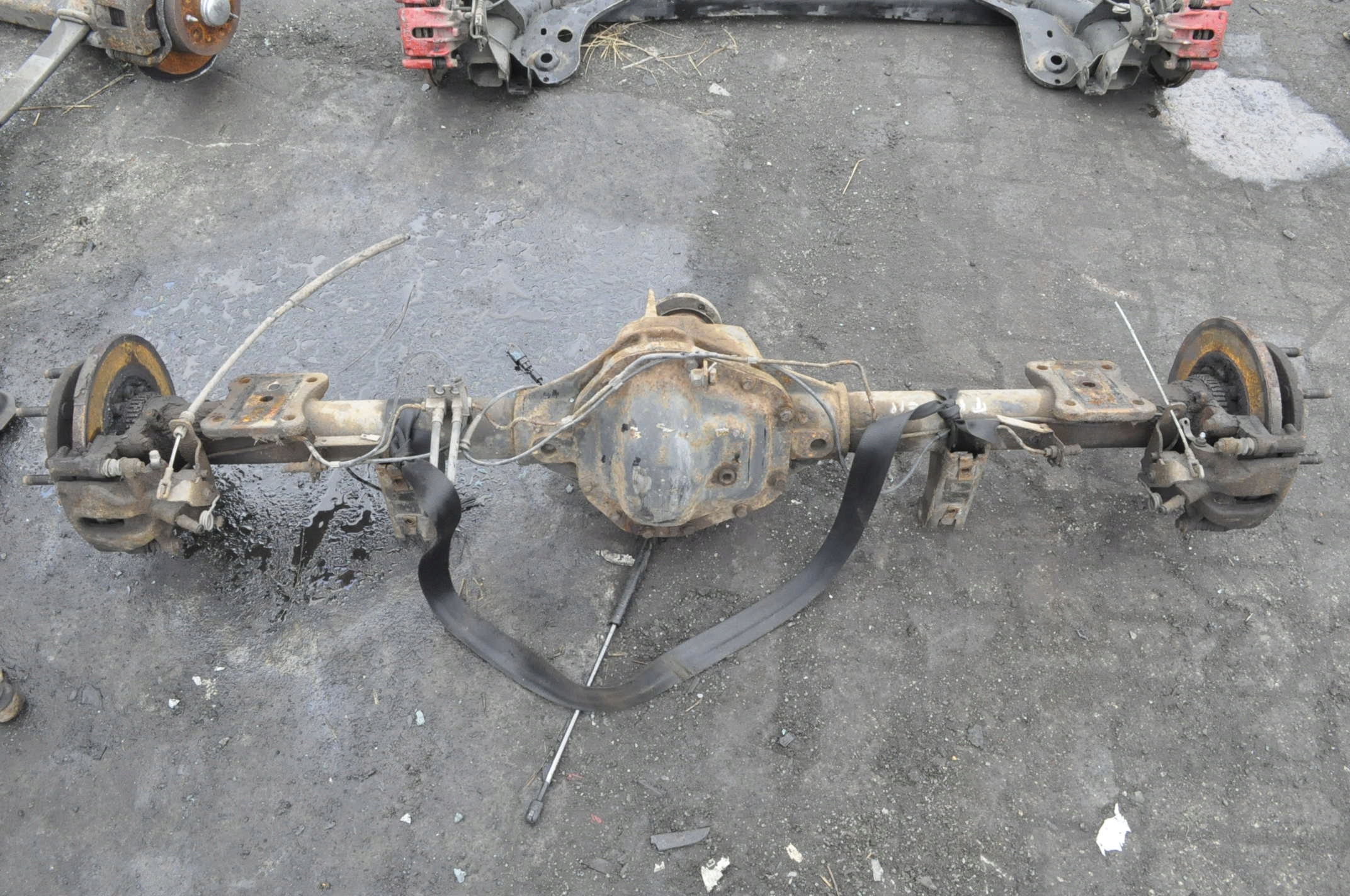 FORD TRANSIT VII MK7 ПІДВІСКА БАЛКА ЗАДНІЙ МІСТ