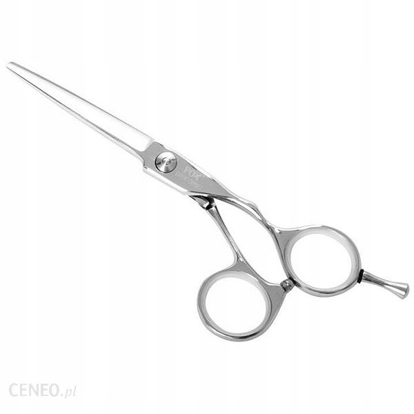 Fryzjerskie nożyczki do strzyżenia włosów Fox expert offset 5" srebrne
