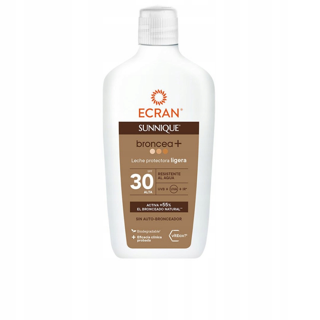 Opalovací balzám Ecran Sunnique Broncea+ Spf 30 Lehký
