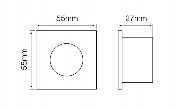 Oprawa sufitowa LED Line ME16 35W czarna EAN (GTIN) 5901583249334