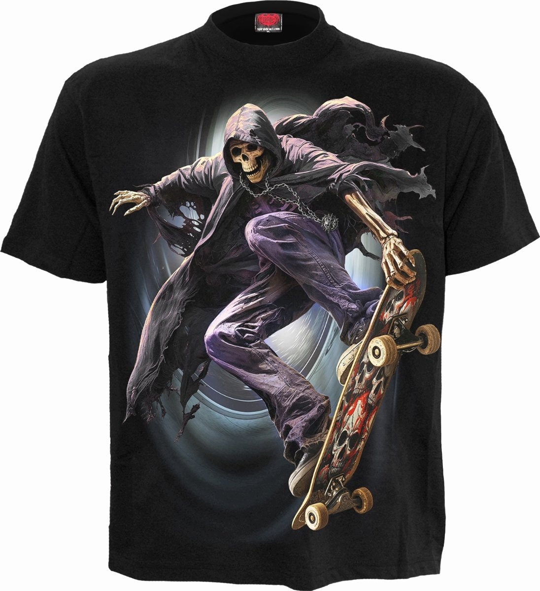 Tričko Skateboardista Soul Boarder Spiral L