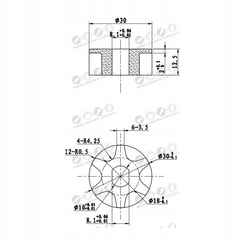 Zębatka napędowa koło do pił pilarek typ Oleo-Mac Efco i inne- zamiennik Marka inna