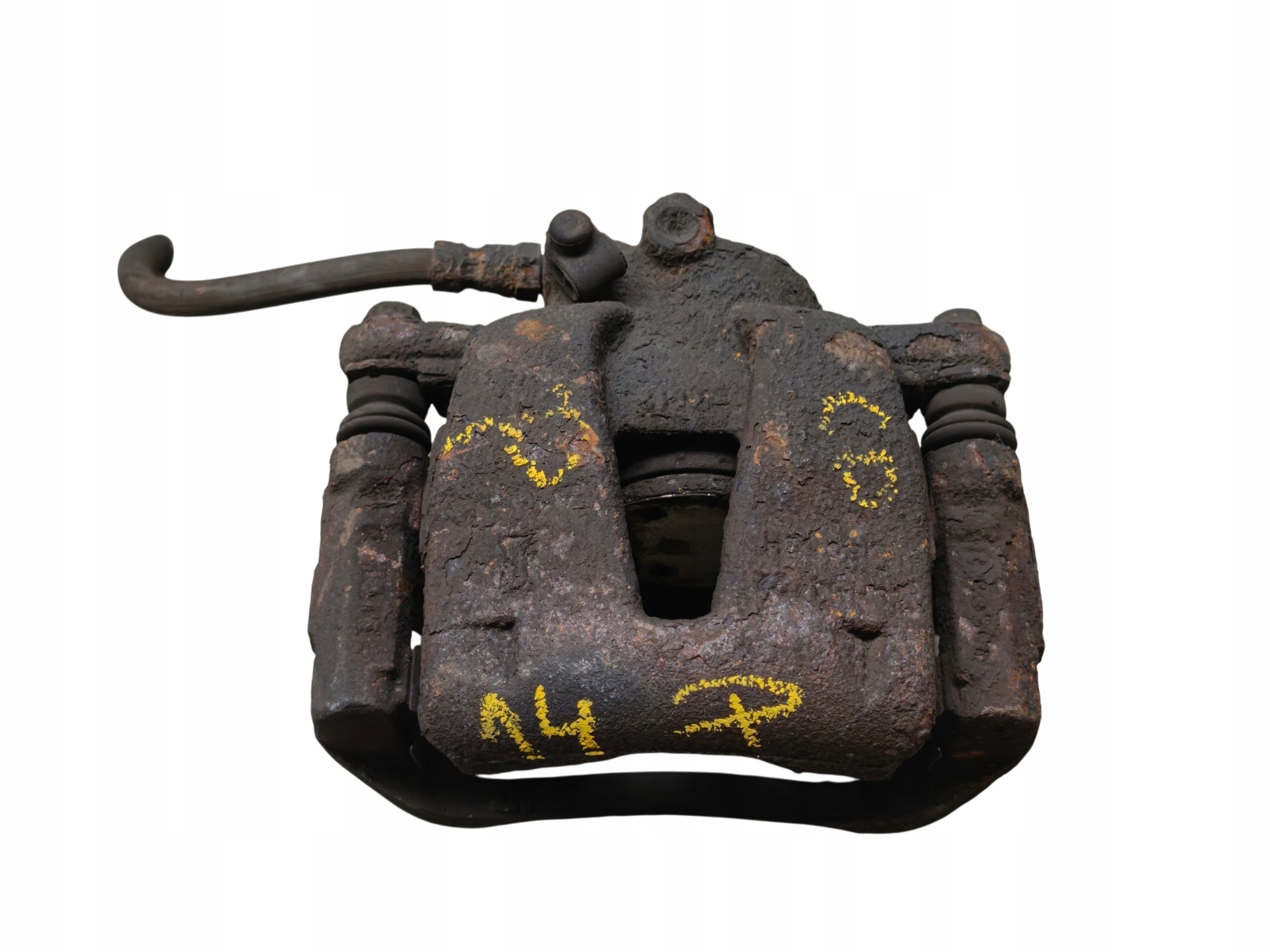 OPEL CORSA D caliper brake right front original Z14