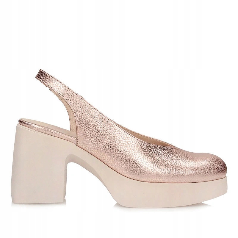 Dámské sandály Wonders H-4990 Piso Max Rame zlaté kožené