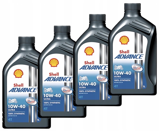 

Olej Motocyklowy Shell Advance 4T Ultra 10W-40 4L